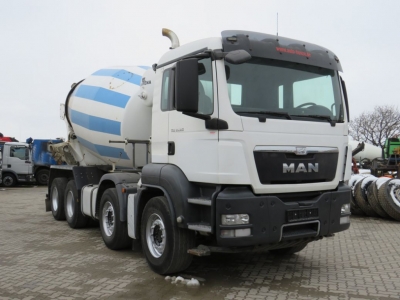 MAN TG-S 35.320 8x4 BB 10m3- 36to Chassis